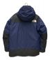 THE NORTH FACE (ザ ノース フェイス) マウンテンダウンジャケット ブラック×ネイビー サイズ:M：29800円