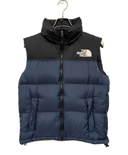 THE NORTH FACE（ザ ノース フェイス）THE NORTH FACE (ザ ノース フェイス) ヌプシダウンベスト ネイビー サイズ:Sの古着・服飾アイテム