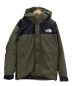 THE NORTH FACE（ザ ノース フェイス）の古着「マウンテンダウンジャケット」｜オリーブ