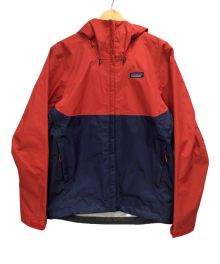 Patagonia（パタゴニア）の古着「トレントシェル3Lジャケット」｜ブルー×レッド