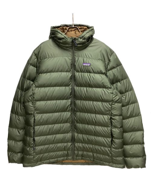 Patagonia（パタゴニア）Patagonia (パタゴニア) ハイロフトダウンフーディー オリーブ サイズ:SIZE XLの古着・服飾アイテム