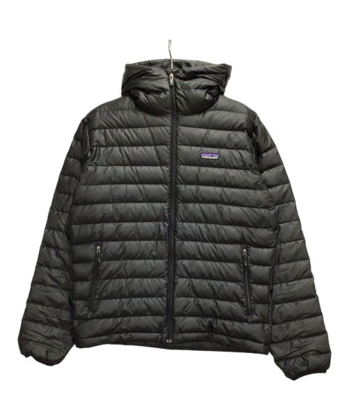 Patagonia（パタゴニア）Patagonia (パタゴニア) ダウン セーター フルジップ フーディ ブラック サイズ:Sの古着・服飾アイテム