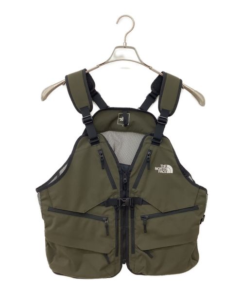 THE NORTH FACE（ザ ノース フェイス）THE NORTH FACE (ザ ノース フェイス) Gear Mesh Vest オリーブ サイズ:Mの古着・服飾アイテム