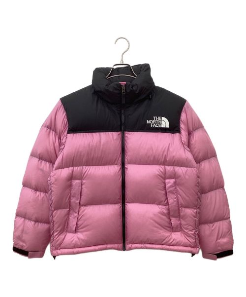 THE NORTH FACE（ザ ノース フェイス）THE NORTH FACE (ザ ノース フェイス) ショートヌプシジャケット ダウンジャケット ピンク サイズ:XLの古着・服飾アイテム