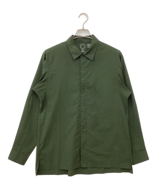 山と道（ヤマトミチ）山と道 (ヤマトミチ) UL Shirt ダックグリーン サイズ:Sの古着・服飾アイテム