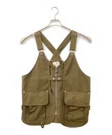 Snow peak（スノーピーク）の古着「TAKIBI Canvas Vest」｜オリーブ