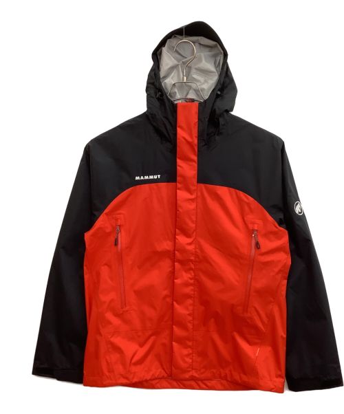 MAMMUT（マムート）MAMMUT (マムート) マイクロレイヤー 2.0 ハードシェル フーデッド ジャケット レッド サイズ:Lの古着・服飾アイテム