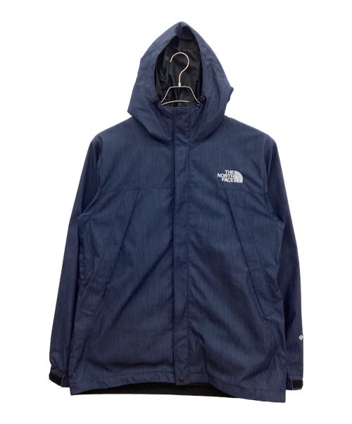 THE NORTH FACE（ザ ノース フェイス）THE NORTH FACE (ザ ノース フェイス) ナイロンデニムスクープジャケット ネイビー サイズ:XLの古着・服飾アイテム