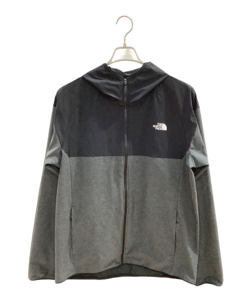 THE NORTH FACE（ザ ノース フェイス）THE NORTH FACE (ザ ノース フェイス) エイペックスフレックスフーディ グレー×ブラック サイズ:XLの古着・服飾アイテム