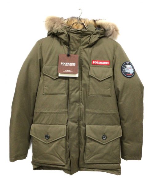 POLEWARDS（ポールワーズ）POLEWARDS (ポールワーズ) SOUTH POLE EXPEDITION オリーブ サイズ:Lの古着・服飾アイテム