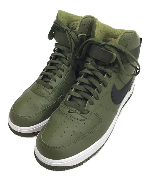 NIKE（ナイキ）NIKE (ナイキ) AIR FORCE1 HIGH’07LV8　Hoops グリーン サイズ:28の古着・服飾アイテム