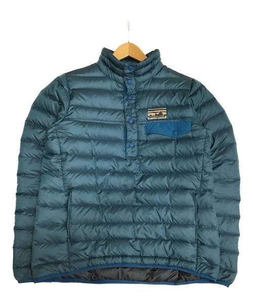 Patagonia（パタゴニア）Patagonia (パタゴニア) ダウン スナップT プルオーバー グリーン サイズ:Sの古着・服飾アイテム