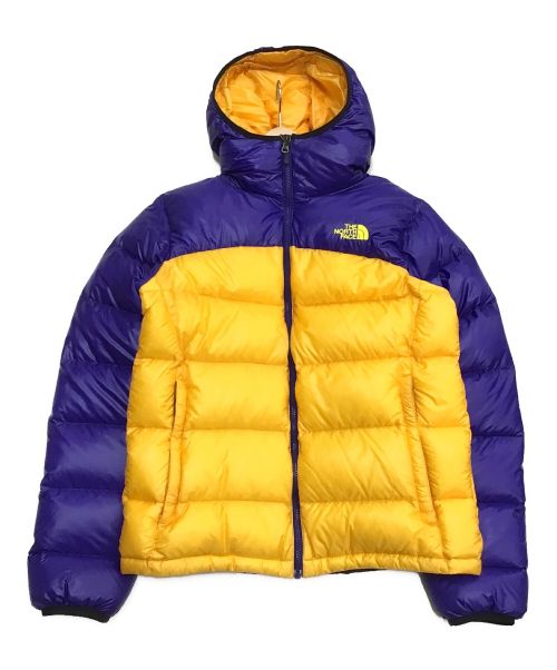 THE NORTH FACE（ザ ノース フェイス）THE NORTH FACE (ザ ノース フェイス) アコンカグア フーディー パープル×イエロー サイズ:Ｍの古着・服飾アイテム