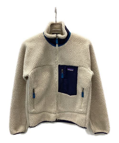 Patagonia（パタゴニア）Patagonia (パタゴニア) クラシック レトロX ジャケット ベージュ×ネイビー サイズ:XSの古着・服飾アイテム