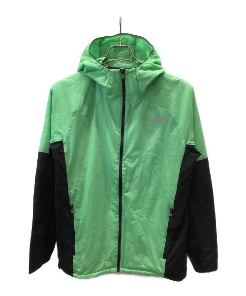 THE NORTH FACE（ザ ノース フェイス）THE NORTH FACE (ザ ノース フェイス) ベントリックストレイルフーディ グリーン×ブラック サイズ:Lの古着・服飾アイテム