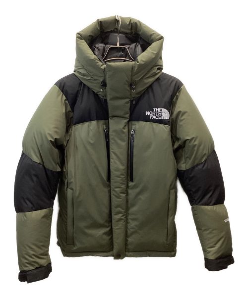 THE NORTH FACE（ザ ノース フェイス）THE NORTH FACE (ザ ノース フェイス) バルトロライト ダウンジャケット カーキ×ブラック サイズ:Lの古着・服飾アイテム