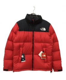 THE NORTH FACE（ザ ノース フェイス）の古着「ヌプシジャケット」｜レッド×ブラック