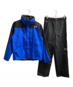 THE NORTH FACEザ ノース フェイス）の古着「レインテックプラズマ 上下セット(トレッキングウェア)」｜ブルー×ブラック