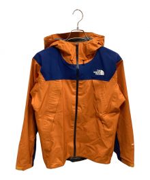 THE NORTH FACE（ザ ノース フェイス）の古着「クライムライトジャケット（トレッキングウェア/レインウェア)」｜オレンジ×ブルー