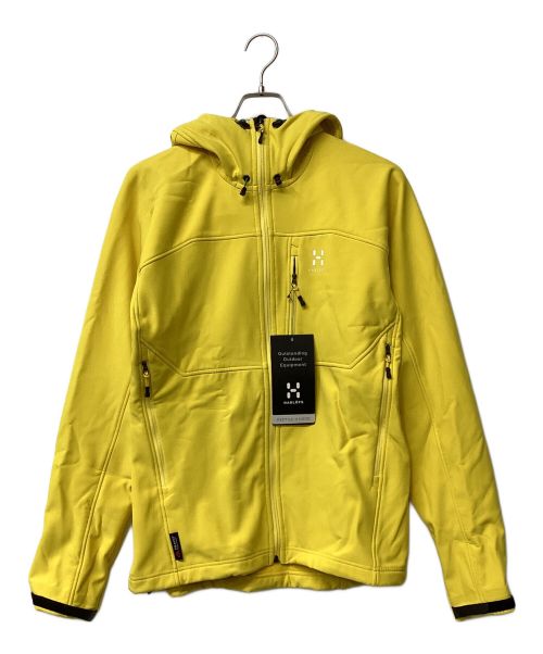 HAGLOFS（ホグロフス）HAGLOFS (ホグロフス) REPTILE ⅡHOOD（トレッキングウェア) イエロー サイズ:L 未使用品の古着・服飾アイテム