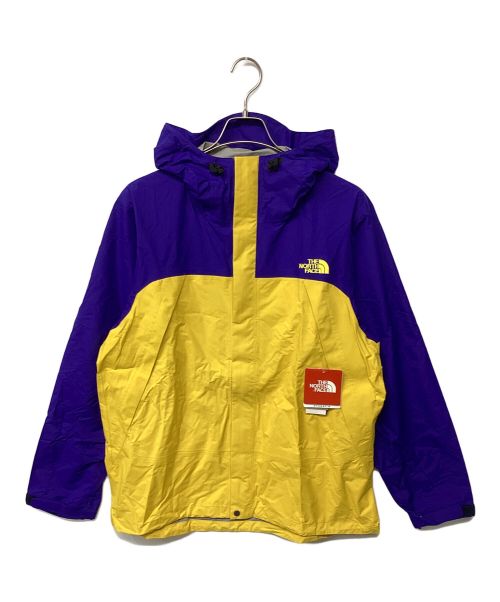 THE NORTH FACE（ザ ノース フェイス）THE NORTH FACE (ザ ノース フェイス) ドットショットジャケット（トレッキングウェア) イエロー×ブルー サイズ:XL 未使用品の古着・服飾アイテム