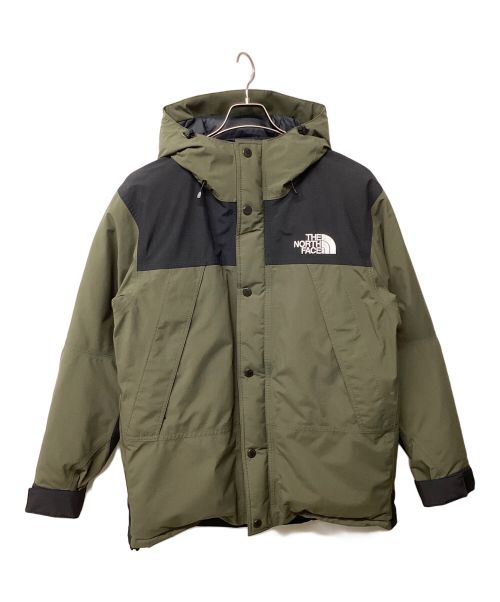 THE NORTH FACE（ザ ノース フェイス）THE NORTH FACE (ザ ノース フェイス) マウンテンダウンジャケット オリーブ×ブラック サイズ:Lの古着・服飾アイテム