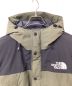 THE NORTH FACE (ザ ノース フェイス) マウンテンダウンジャケット オリーブ×ブラック サイズ:L：40000円