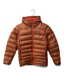 Patagonia（パタゴニア）の古着「ハイロフトダウンフーディー」｜ブラウン×オレンジ