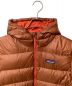 Patagonia (パタゴニア) ハイロフトダウンフーディー ブラウン×オレンジ サイズ:S：20000円