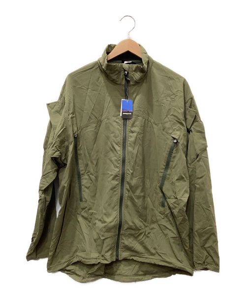 Patagonia（パタゴニア）Patagonia (パタゴニア) アウトドアウェア(ジャケット) カーキ サイズ:Lの古着・服飾アイテム