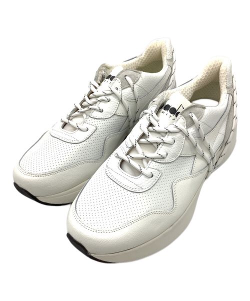 DIADORA HERITAGE（ディアドラ ヘリテージ）DIADORA HERITAGE (ディアドラ ヘリテージ) N9000 TXS H レザー ホワイト サイズ:27.5cmの古着・服飾アイテム