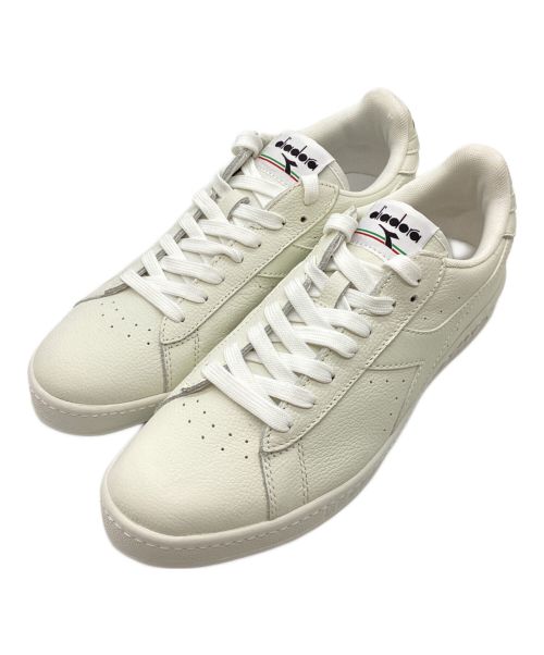 DIADORA HERITAGE（ディアドラ ヘリテージ）DIADORA HERITAGE (ディアドラ ヘリテージ) GAME L LOW アイボリー サイズ:27.5cmの古着・服飾アイテム