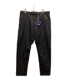 THE NORTHFACE PURPLELABEL（ザ・ノースフェイス パープルレーベル）の古着「STRETCH TWILL TAPERED PANTS」｜ブラック