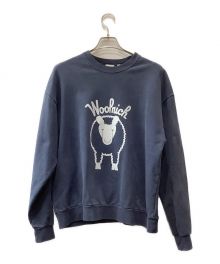 WOOLRICH（ウールリッチ）の古着「シープ スウエットシャツ」｜ネイビー