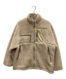 THE NORTH FACE（ザ ノース フェイス）の古着「ウール ボア フリース フィルド ジャケット」｜ベージュ