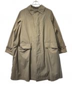 and wanderアンドワンダー）の古着「water repellent light coat」｜オリーブ