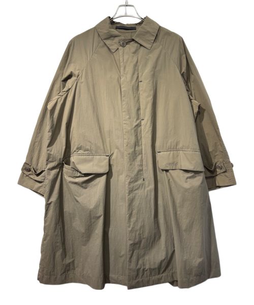 and wander（アンドワンダー）and wander (アンドワンダー) water repellent light coat オリーブ サイズ:Sの古着・服飾アイテム