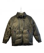 NANGAナンガ）の古着「AURORA LIGHT STAND COLLAR DOWN JACKET」｜オリーブ