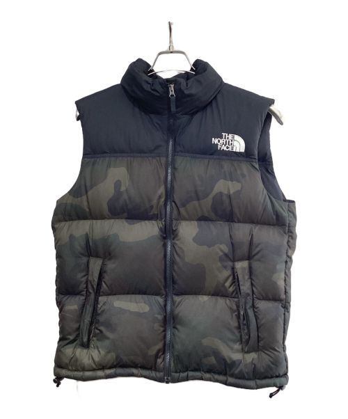 THE NORTH FACE（ザ ノース フェイス）THE NORTH FACE (ザ ノース フェイス) ノベルティーヌプシベスト マルチカモ サイズ:XLの古着・服飾アイテム