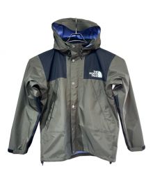 THE NORTH FACE（ザ ノース フェイス）の古着「マウンテンレインテックスジャケット」｜グリーン×ブラック