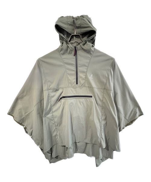 GRAMICCI（グラミチ）GRAMICCI (グラミチ) Cordura Packable Poncho Rainier オリーブ サイズ:Sの古着・服飾アイテム