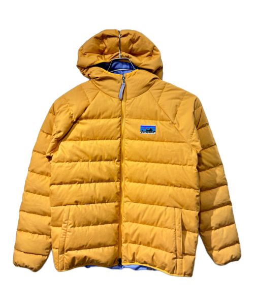 Patagonia（パタゴニア）Patagonia (パタゴニア) コットン・ダウン・ジャケット オレンジ×パープル サイズ:Lの古着・服飾アイテム