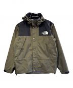 THE NORTH FACEザ ノース フェイス）の古着「マウンテンレインテックスジャケット」｜オリーブ