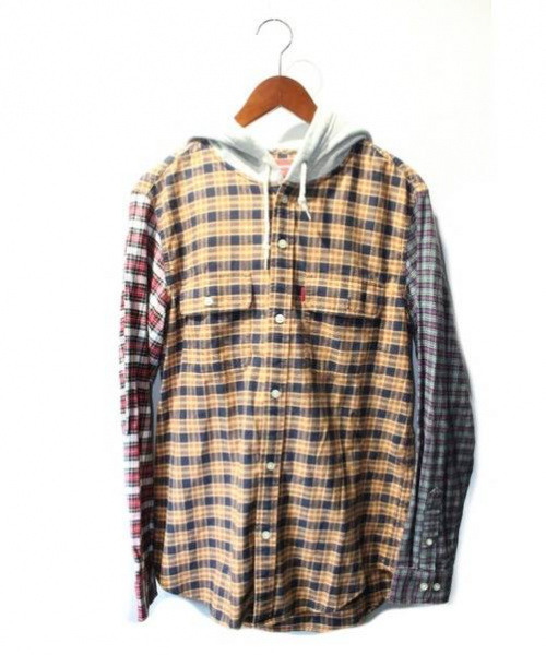 supreme flannel hooded