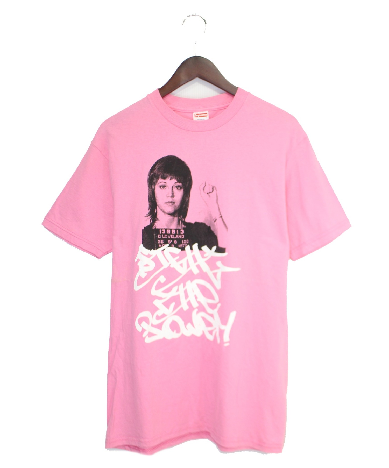 中古 古着通販 Supreme シュプリーム Jane Fonda Tee ピンク サイズ M ブランド 古着通販 トレファク公式 Trefac Fashion