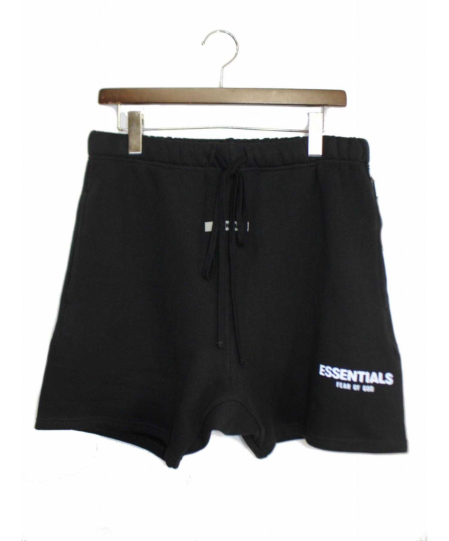 essentials ハーフパンツ ブラック 黒 xs | hartwellspremium.com