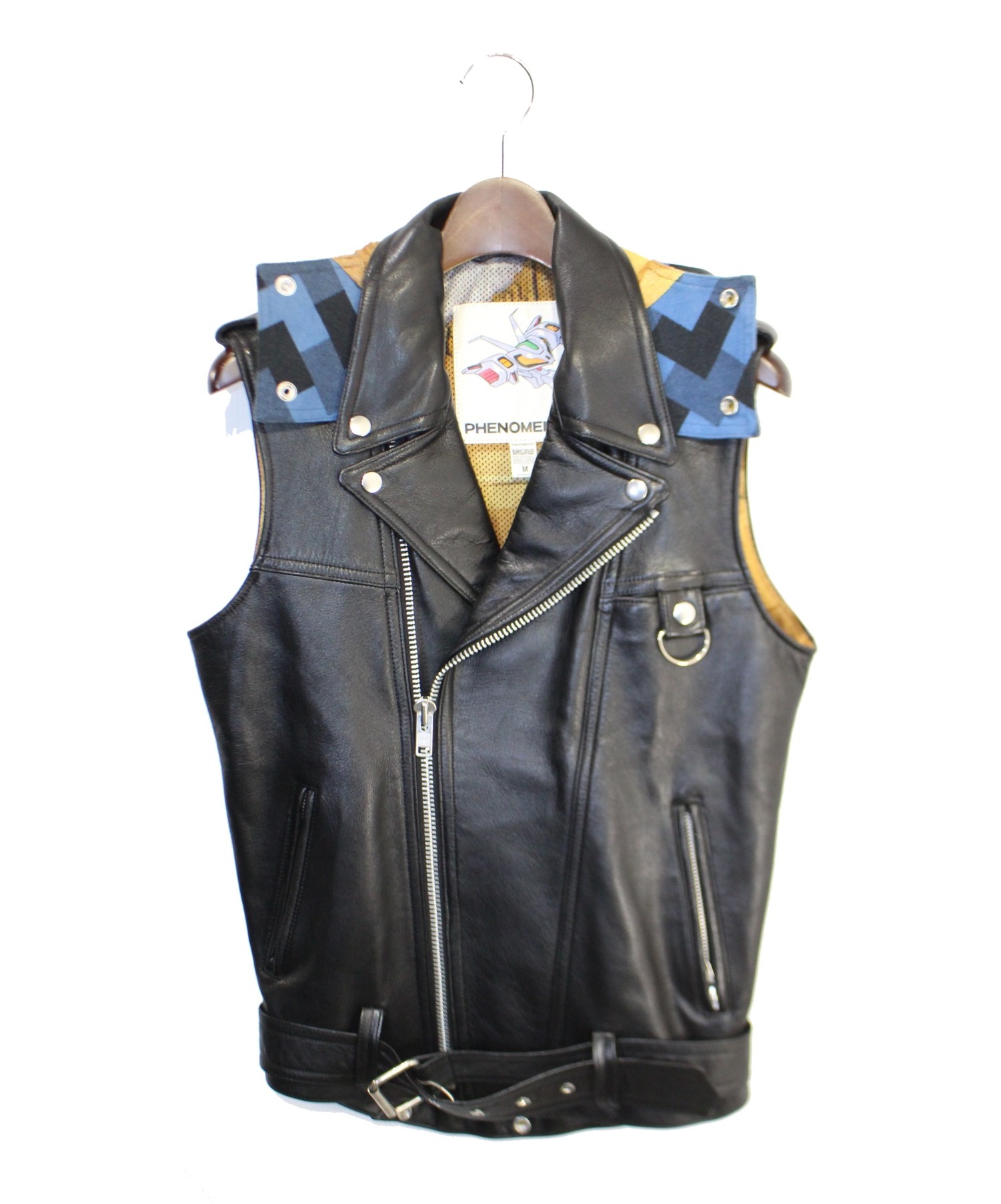 phenomenon レザーアーミーベスト vest ジャケット | ajmalstud.com