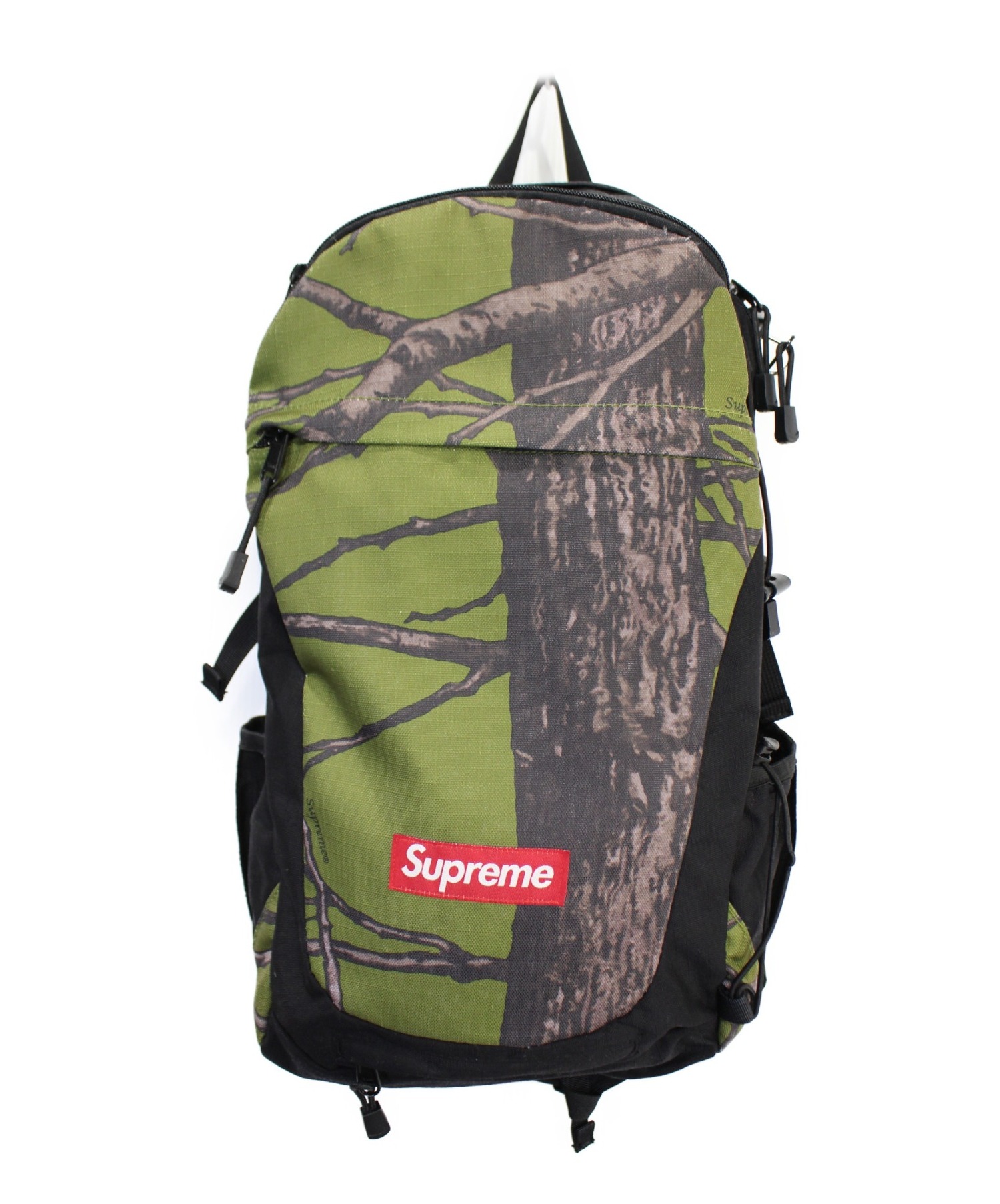 中古 古着通販 Supreme シュプリーム 12aw バックパック ブラック グリーン ブランド 古着通販 トレファク公式 Trefac Fashion