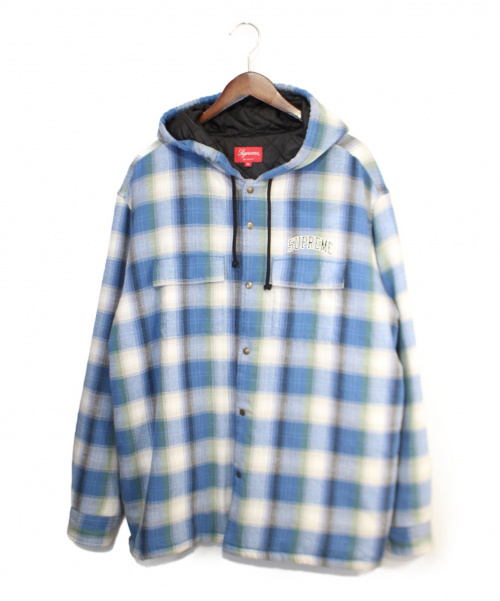 supreme plaid hoodie