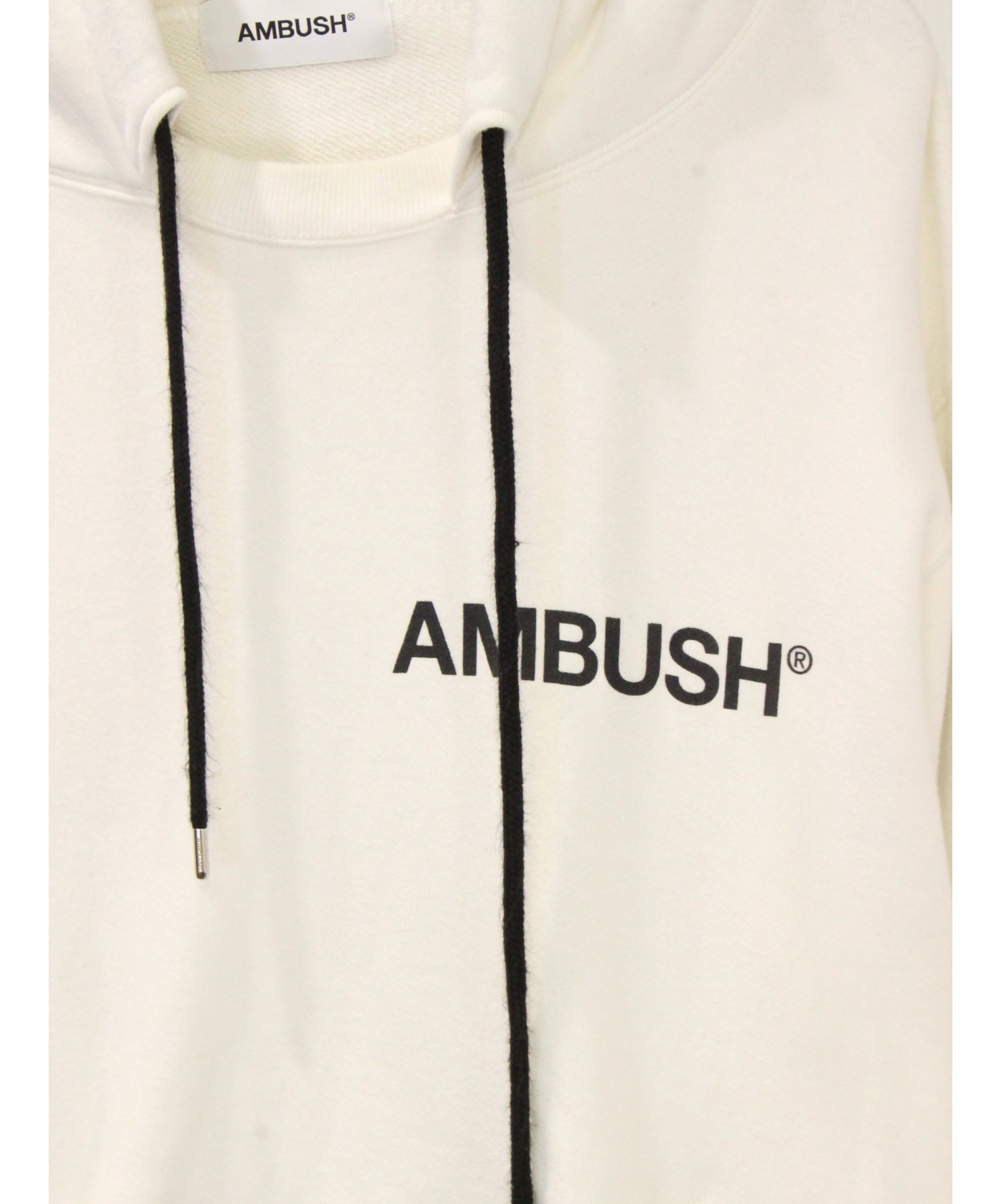 税込】 AMBUSH x プルオーバー パーカー ブラック 1 amazon パーカー